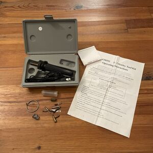 Harbor Freight 5-1 Hobby Tool Kit Soldering Woodburning Leather Crafts 38593